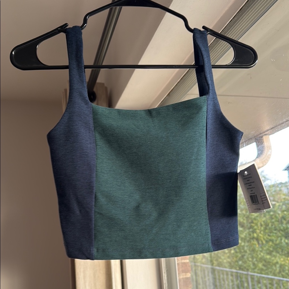 Spacedye Vitality Colorblock Cropped Tank